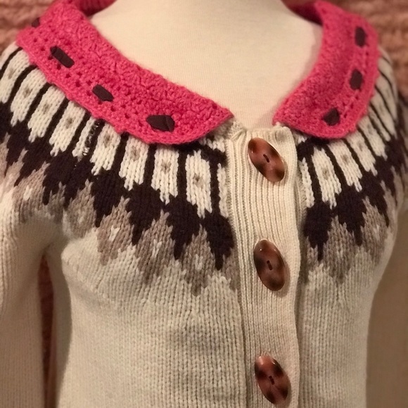 Anthropologie-“Field & Flower” Sweater- LIKE NEW - Picture 3 of 4